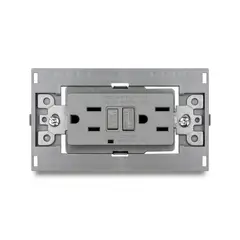 Veto - Contacto Doble Interruptor de Circuito, Blanco