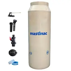 MasTinac - Tinaco Vertical 1100 L Tricapa con Accesorios
