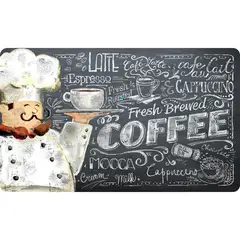 Just Home Collection - Tapete de Cocina Coffee 45x75 cm