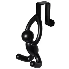 Umbra - Set 2 ganchos cocina buddy negro