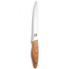 Just Home Collection - Cuchillo 25 cm mango plástico y madera