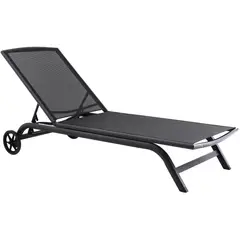 Just Home Collection - Reposera con Ruedas 4 posiciones