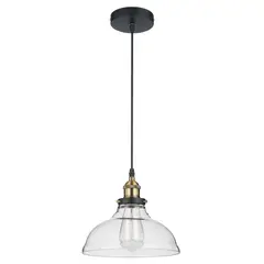 Just Home Collection - Lámpara Colgante Brut 1 Luz E27