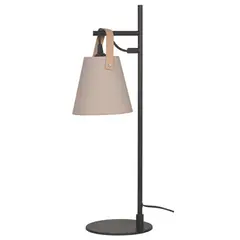 Just Home Collection - Lámpara de Mesa Weir 1 Luz E27