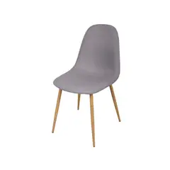 Just Home Collection - Silla tamesis gris