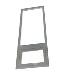 Holztek - Fijo S4500, Marco Blanco, Cristal Termopanel, Vidrio Satinado 120-130/80-90
