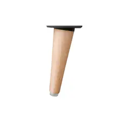Fixser - Pata Mad conica 150 mm color natural