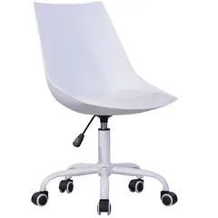 Just Home Collection - Silla pc blanca Moorish