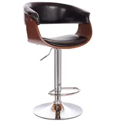 Just Home Collection - Silla Bar Toledo negro