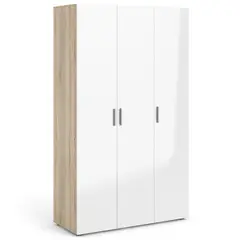 Tvilum - Clóset 3 puertas blanco Pepe