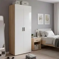 Tvilum - Clóset 2 puertas blanco Pepe