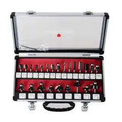Ubermann - Set Fresa 1/4" 24 Piezas