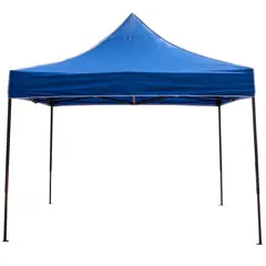 Just Home Collection - Toldo Plegable Azul 3 x 3 Metros