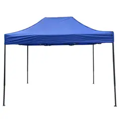 Just Home Collection - Toldo Plegable Azul 2 X 3 Metros