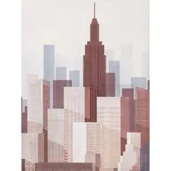 Homy - Cuadro Canvas Ciudad 80x60cm