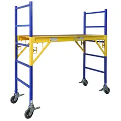 Bauker - Andamio de Acero 183 x 186 x 73 cm 4 niveles