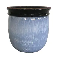 Southern Patio - Maceta Cerámica Kamel 14 cm Azul