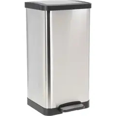 Just Home Collection - Basurero de Metal 15 Litros