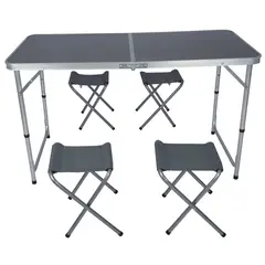 Klimber - Set Mesa Plegable para Camping