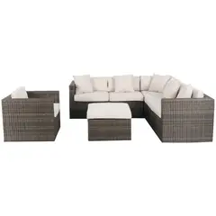 Just Home Collection - Sala de Exterior Saigón 5 Personas