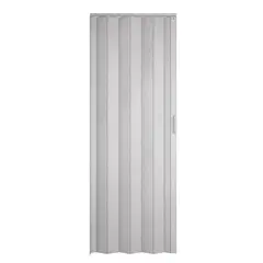 Hoggan - Puerta Plegable PVC para Closet Tivoli de 80 x 200 cm Blanco