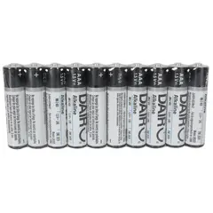 Dairu - Pila Alcalina AA 10 Piezas + AAA 10 pzs