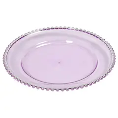 Just Home Collection - Bajo plato 33 cm lila Secret Garden