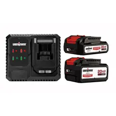 Ubermann - Kit de Cargador y Dos Baterías