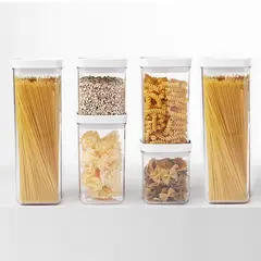 Just Home Collection - Set de 6 piezas conservadores de alimento