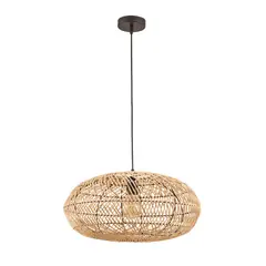 Just Home Collection - Lámpara Colgante Oval Terra 1 Luz E27