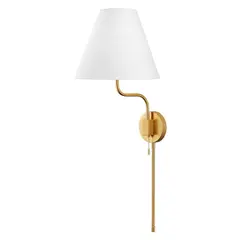 Just Home Collection - Lámpara de pared interior Talli 1 Luz E27