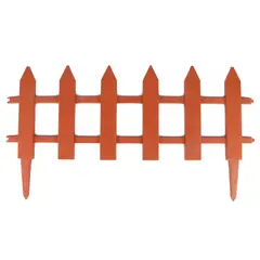 Ergo - Set de 4 Rejas Plástico Marrón 58 x 31 cm