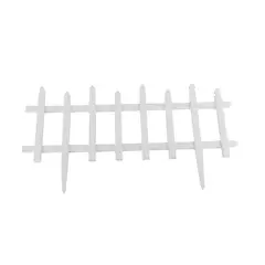 Ergo - Set de 4 Rejas Plástico Blanco 60 x 30 cm