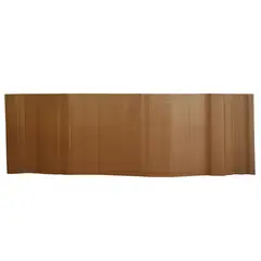 Just Home Collection - Cerco PVC enrollable café 100x300cm