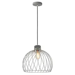 Just Home Collection - Lámpara Colgante Oval 1 Luz E27