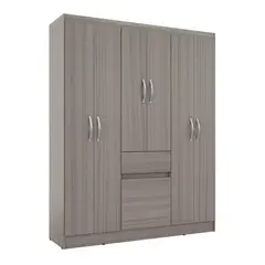 Casa Bonita - Clóset 6 puertas 1 cajón Beige