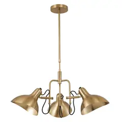 Just Home Collection - Lámpara Colgante Traz 3 Luces E27