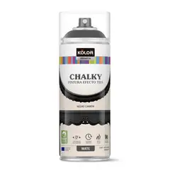 Kolor - Chalky Spray Negro Carbón Mt 400Ml
