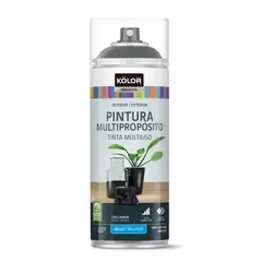 Kolor - Spray Gris Carbon Brillante 400 Ml