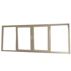 Holztek - Doble Oslbat/bat Der-Iz, 4500, Mco Blanco, Cristal Simp, Vidrio claro 180-190/140-150