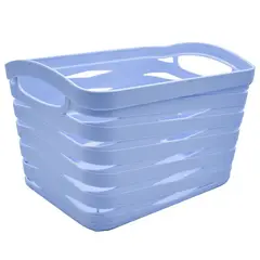 Top Choice - Cesto diseño banda 6.6 l azul