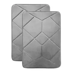 Just Home Collection - Set Tapetes para Baño Cosmic Rosa 40 x 60 cm