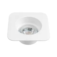 Dairu - Kit de 3 Focos LED empotrables cuadrados Blanco