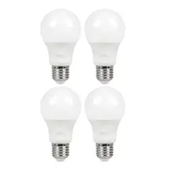 Dairu - Kit de 4 focos LED tipo E27 de 12W luz neutra