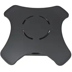 Just Home Collection - Aplique LED para muros exteriores de 5W Negro