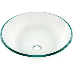 Sensi Dacqua - Lavabo Ovalin Vidrio Templado