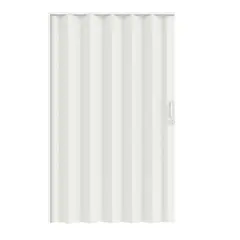 Hoggan - Puerta Plegable PVC para Closet Milano de 120 x 240 cm