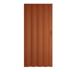 Hoggan - Puerta Plegable PVC para Closet Milano de 90 x 240 cm Blanco