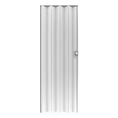 Hoggan - Puerta Plegable PVC para Closet Milano de 90 x 240 cm Blanco