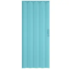 Hoggan - Puerta Plegable PVC para Closet Milano de 90 x 200 cm